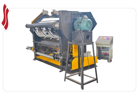 Fingerless Double Profile Single Face Corrugation Machine